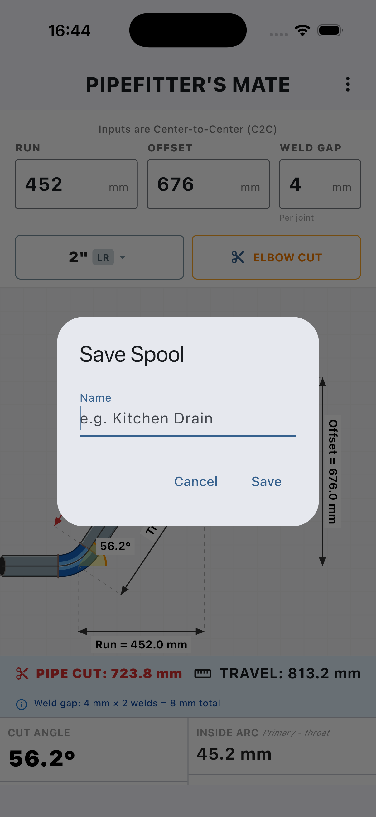 Save spool workflow with name input